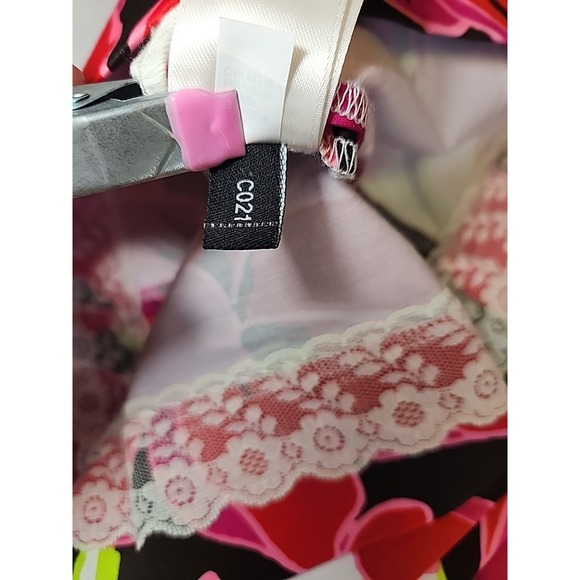 Kate Spade Rio Snap Dragon Peplum Floral Print Dress Size 4 NWOT Cocktail Pink‎ - Picture 12 of 12